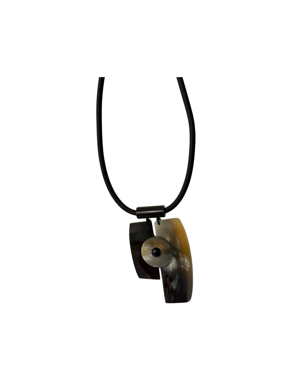 Edge Line Pendant Necklace