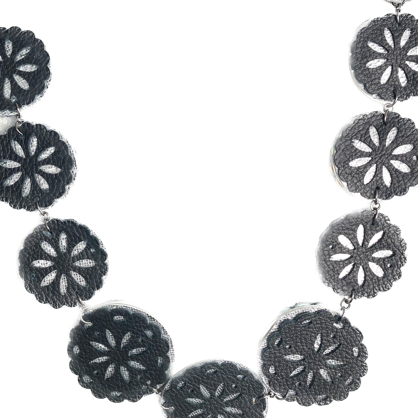 Fabulous Reversible Flower Necklace