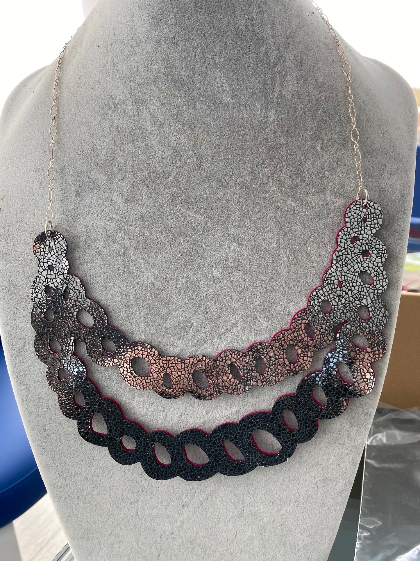 Leather Chain Necklace