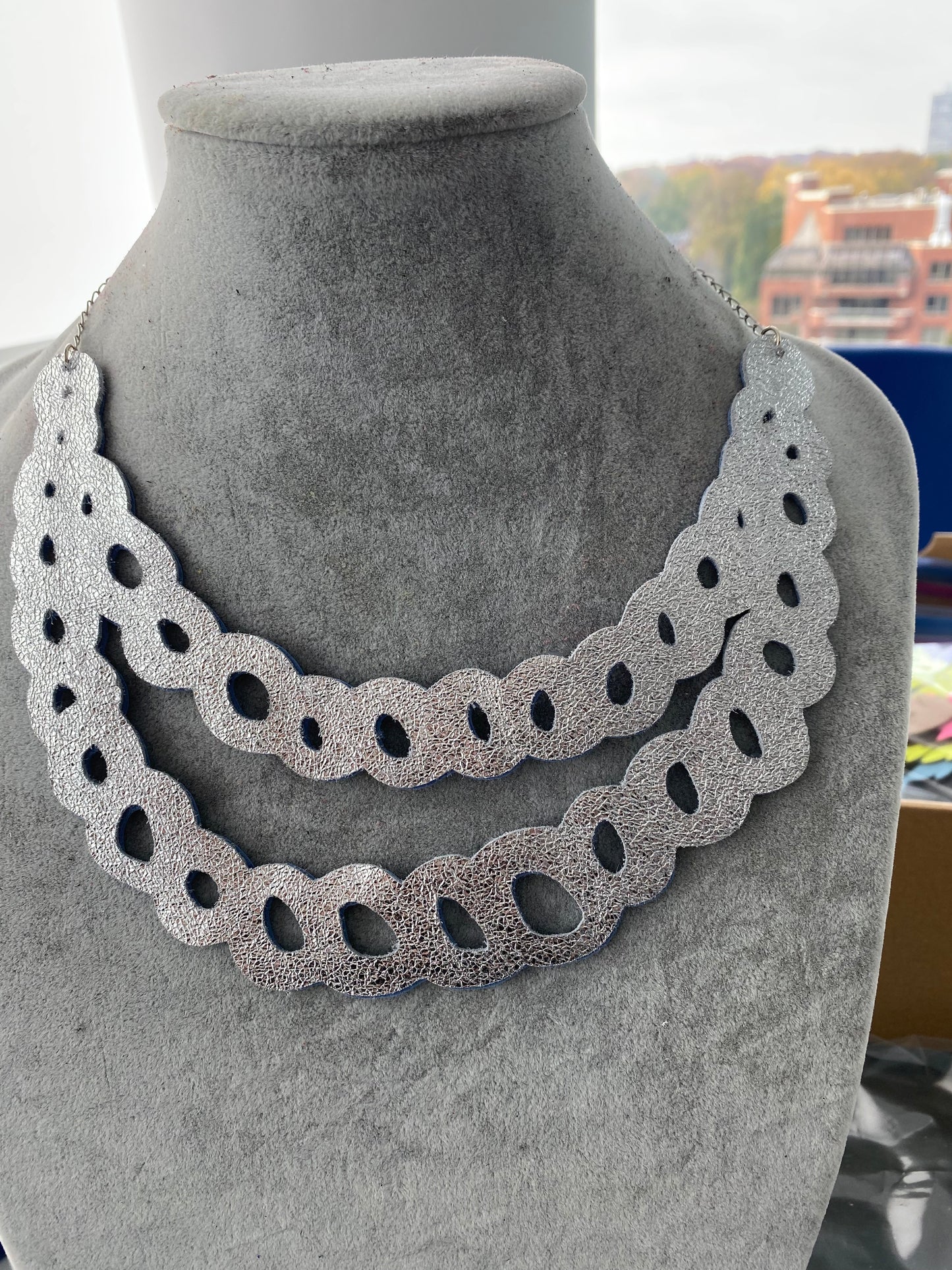 Leather Chain Necklace