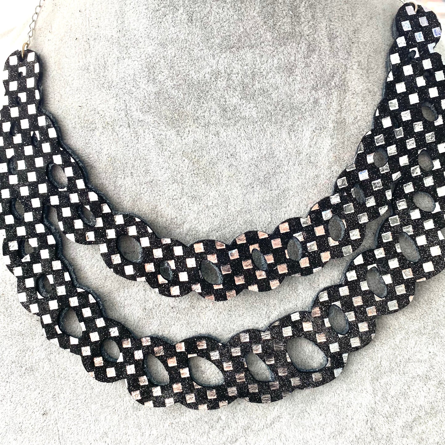 Leather Chain Necklace