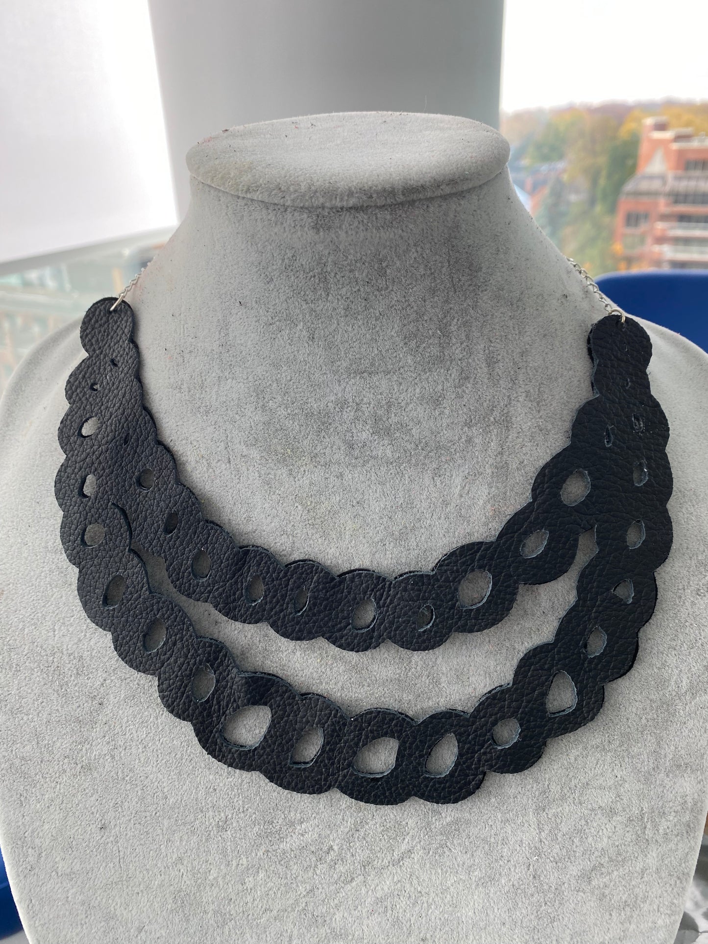 Leather Chain Necklace