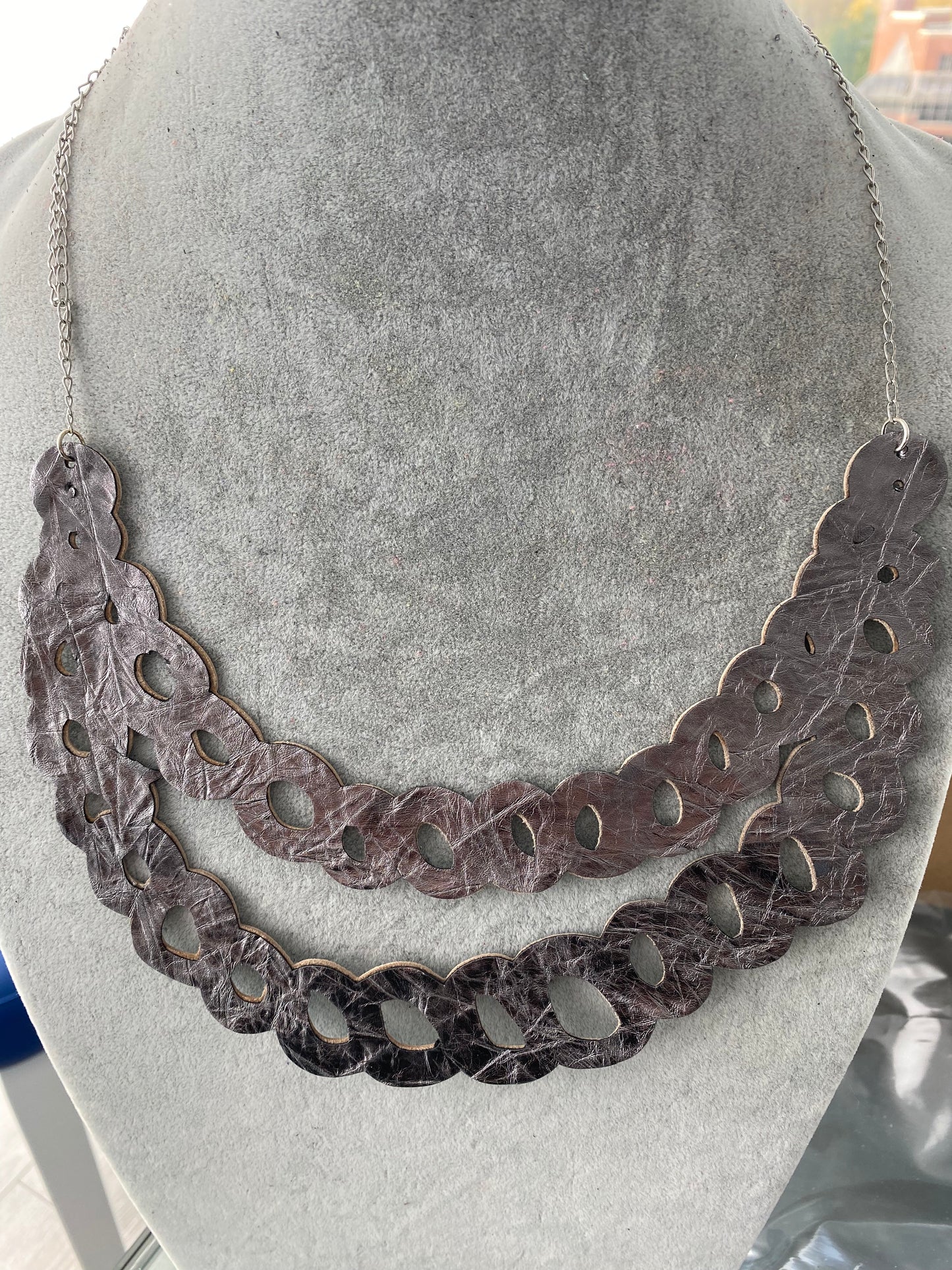 Leather Chain Necklace