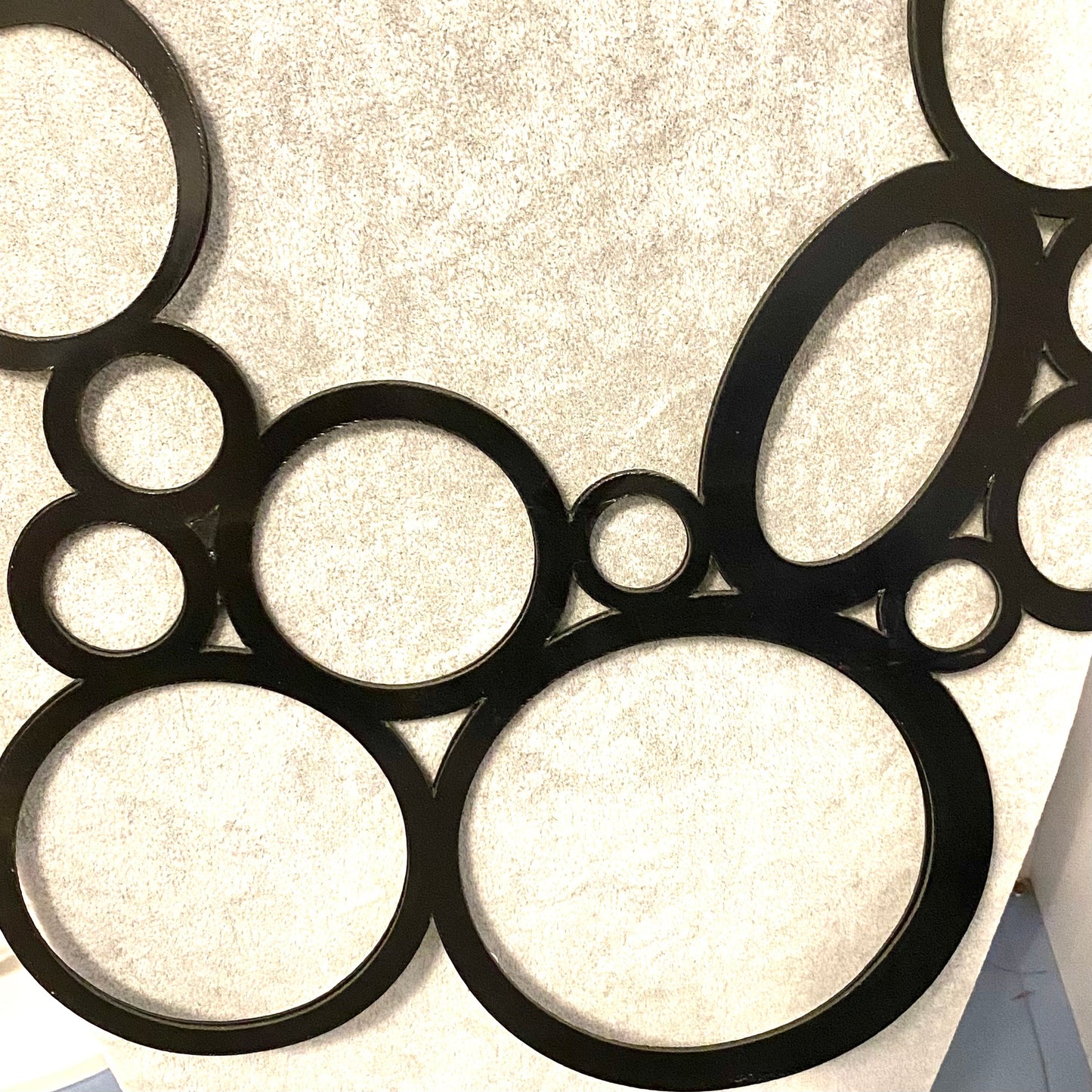 Bold Bubble Leather Necklace