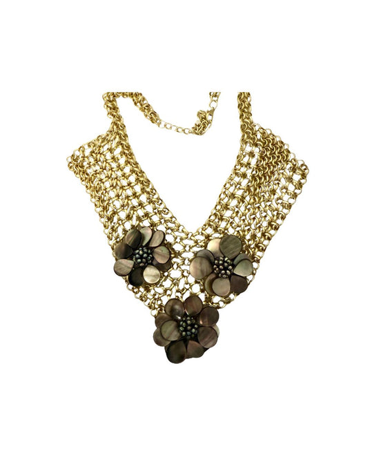 Statement Flower Necklace