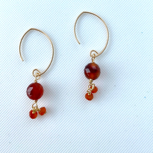 Carnelian Earrings