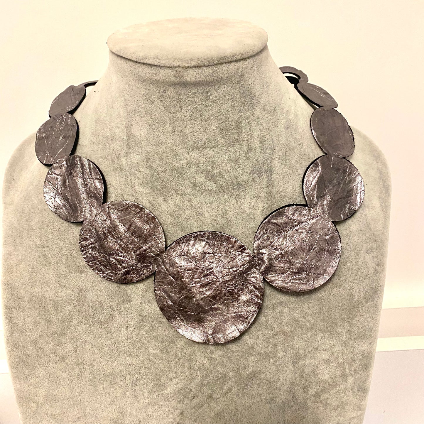 Statement Leather Necklace