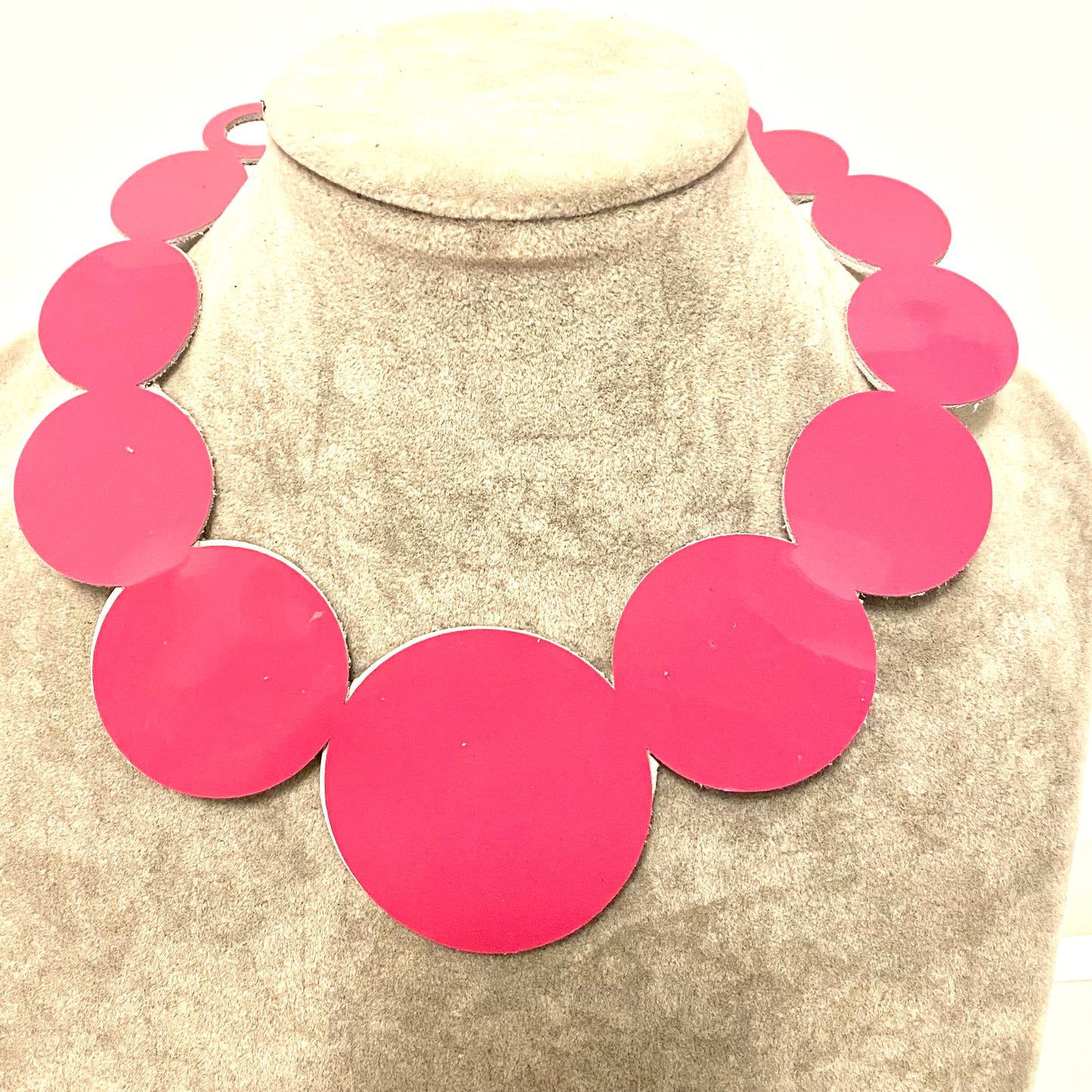 Statement Leather Necklace