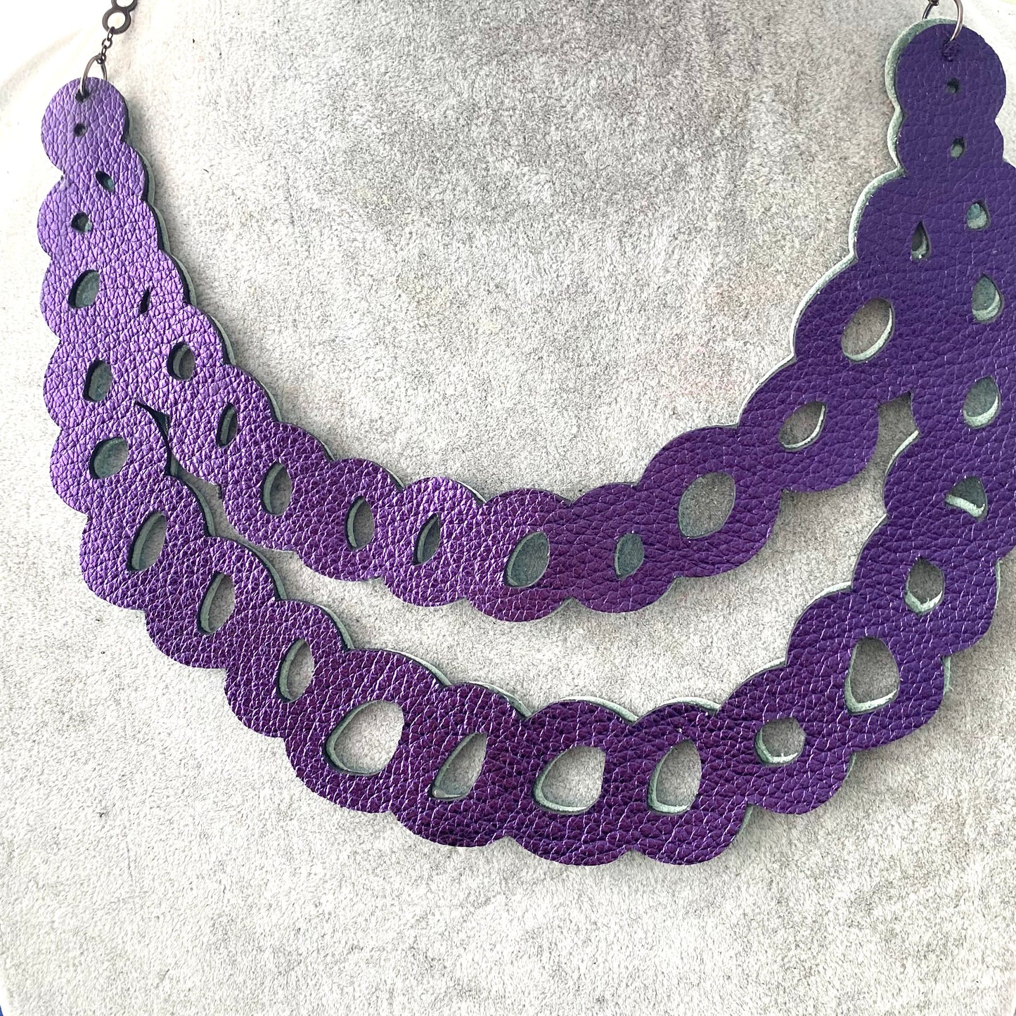 Leather Chain Necklace