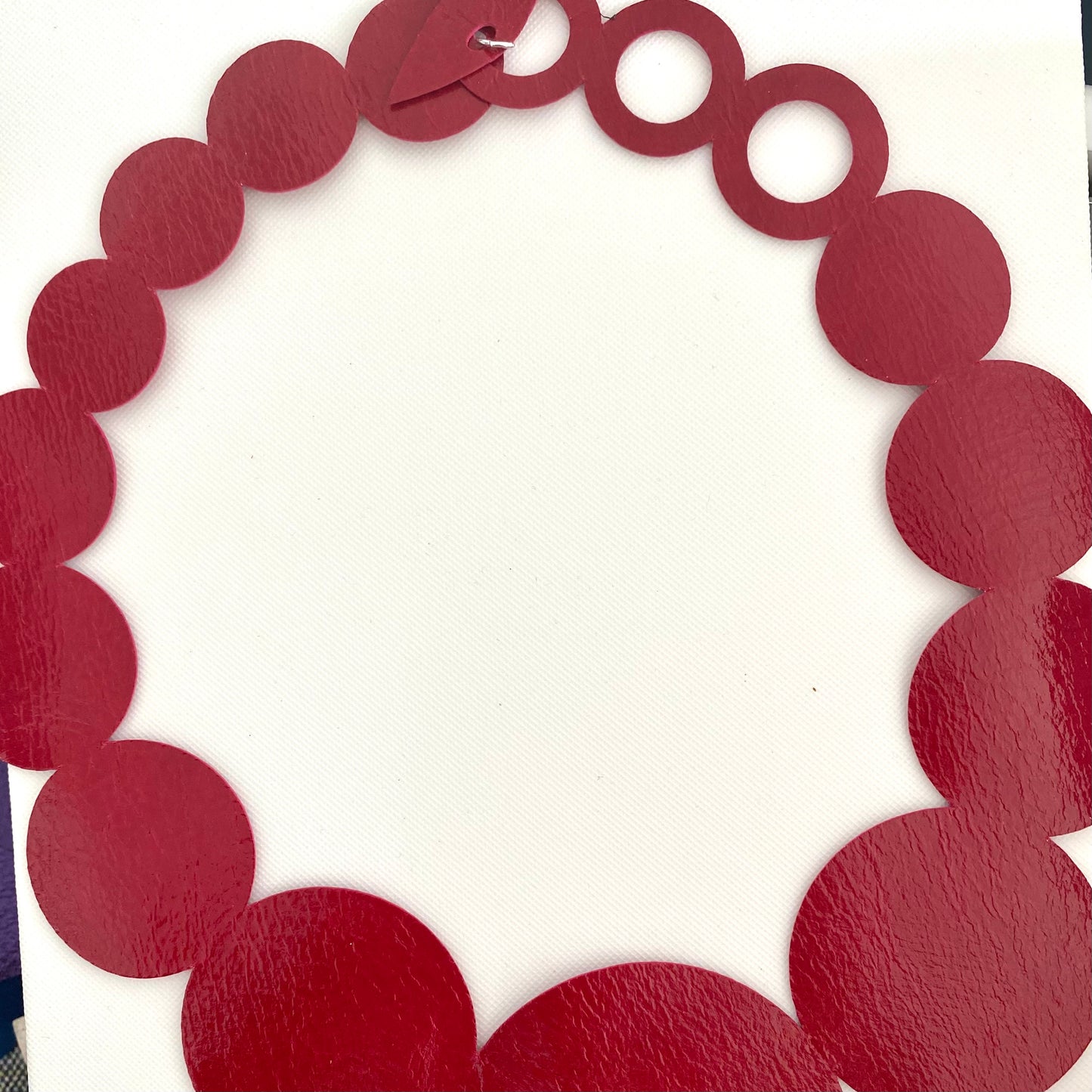Statement Leather Necklace