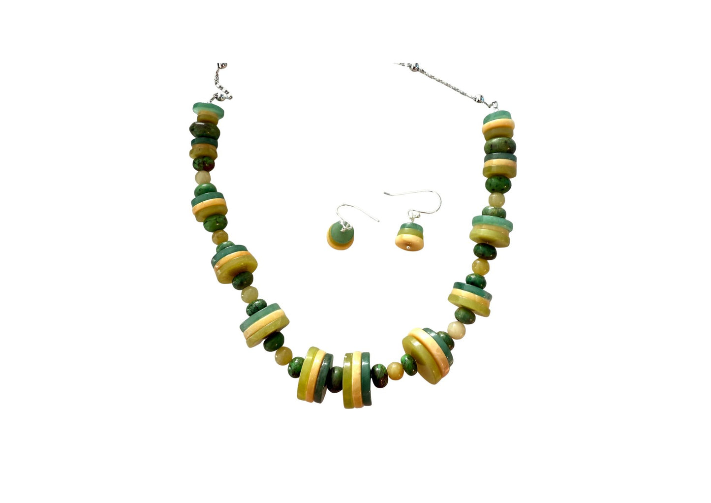 Shades of Jade Necklace