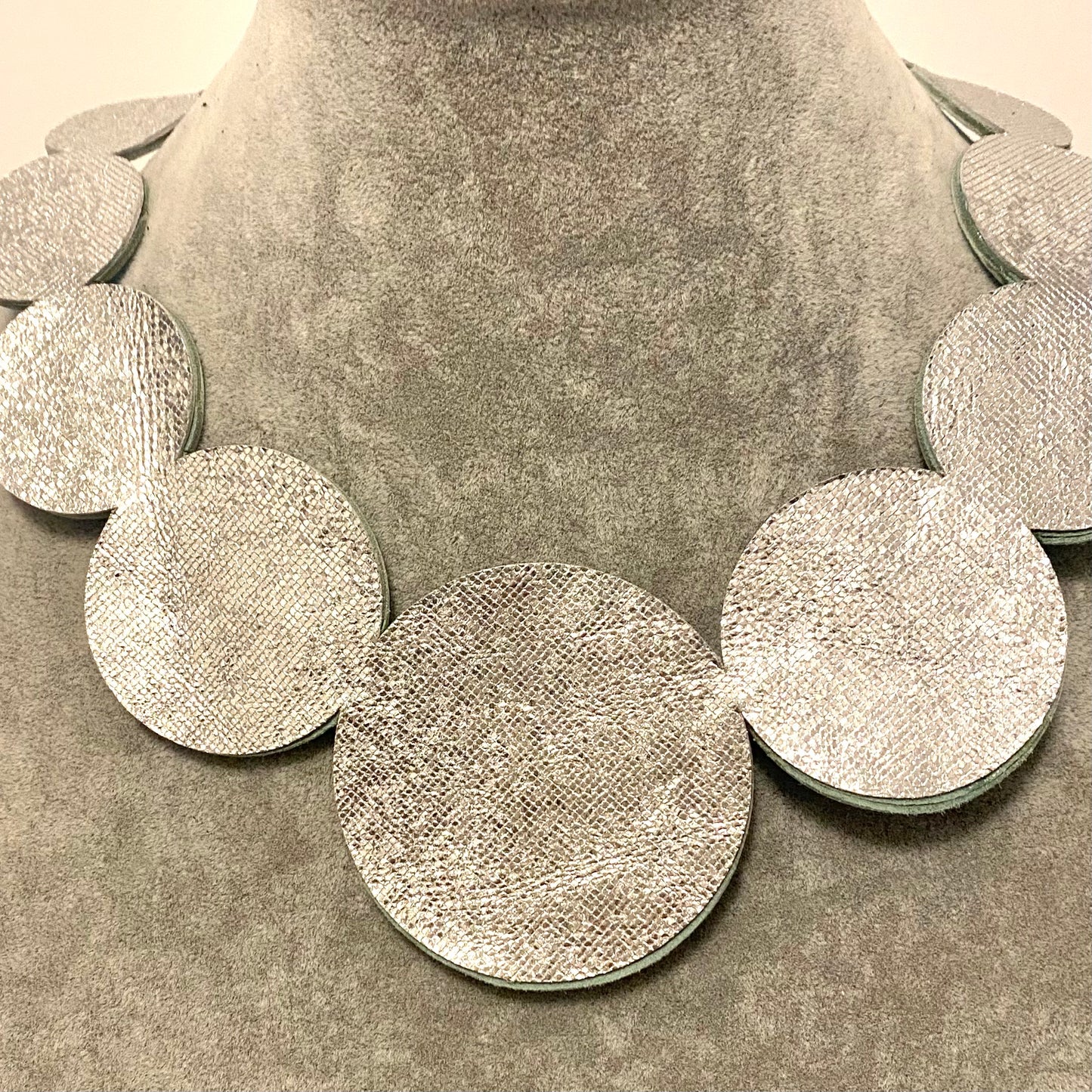 Statement Leather Necklace