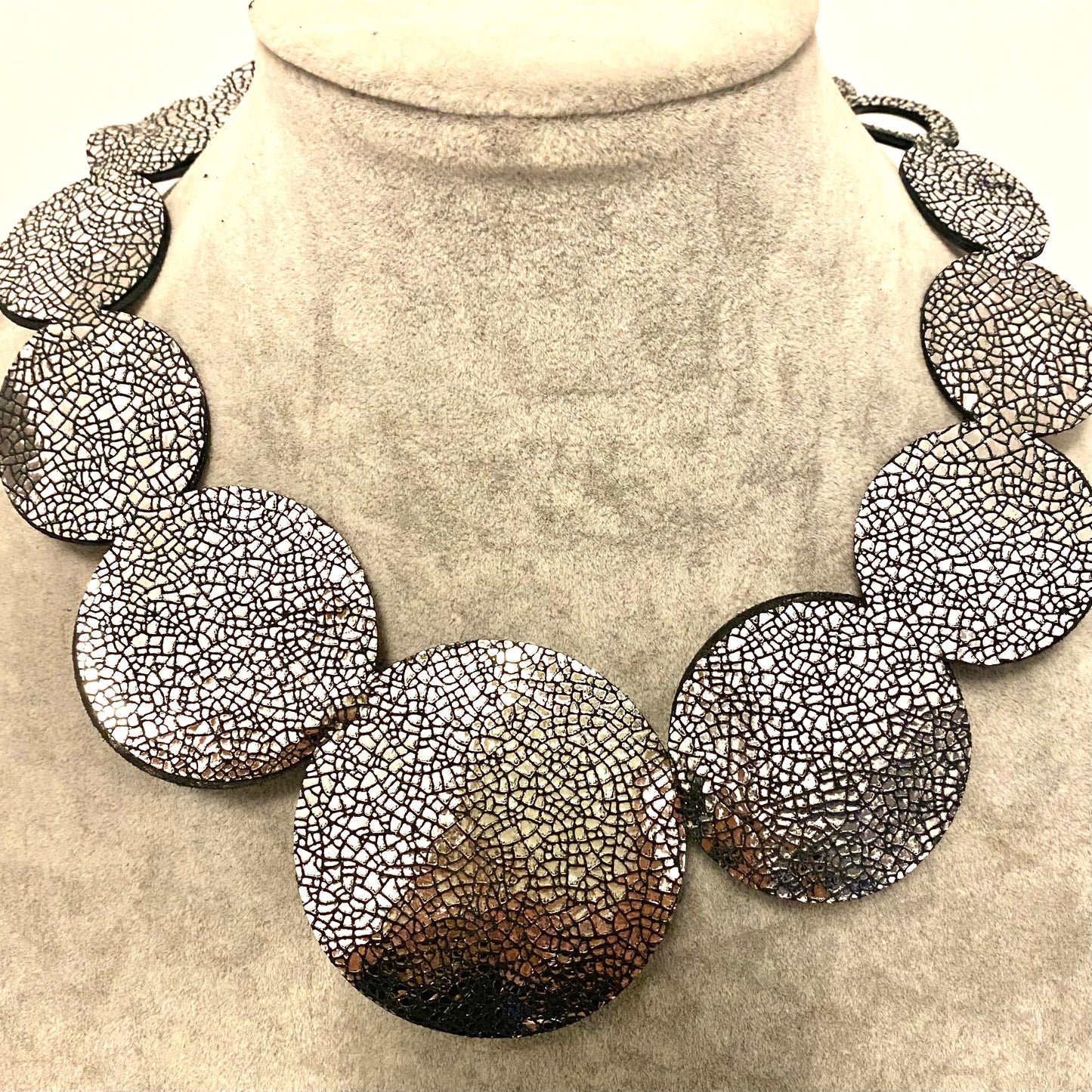 Statement Leather Necklace