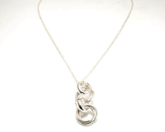 Circle Sterling Silver Pendant