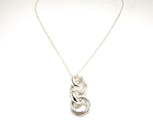Circle Sterling Silver Pendant