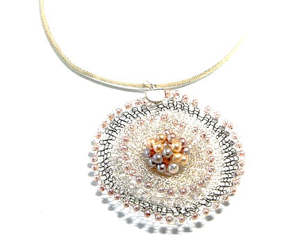 Flower Brooch Pendant