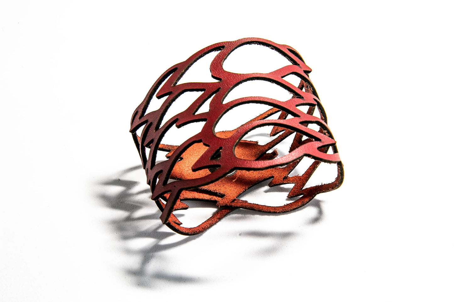 Scale Leather Cuff