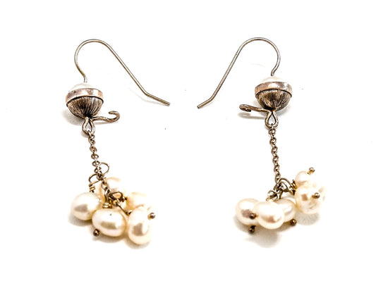 Fresh Water Drop Pearl Earrings