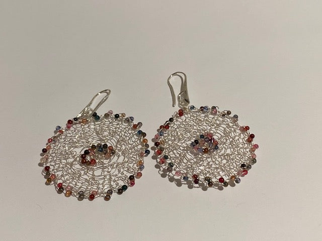 Circle Statement Earrings