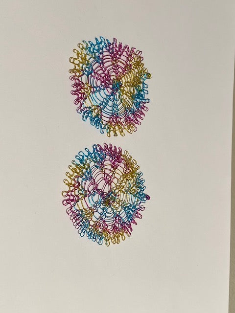 Circle Statement Earrings
