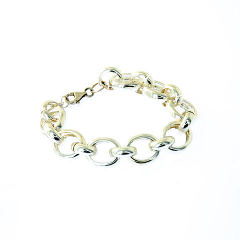 Chunky Sterling Silver Bracelet