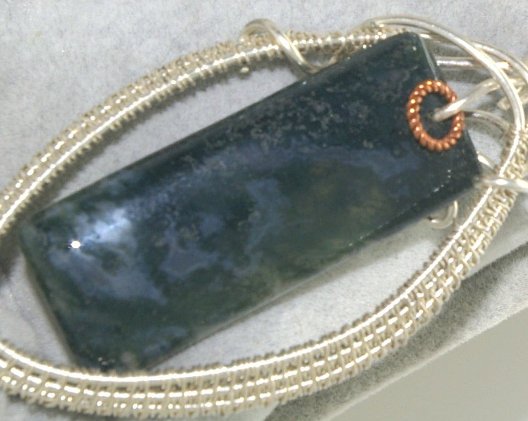 Floating Jasper Pendant