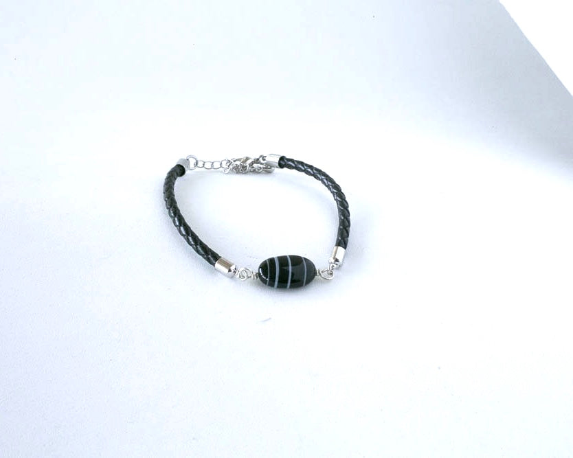 Leather Layering Bracelet