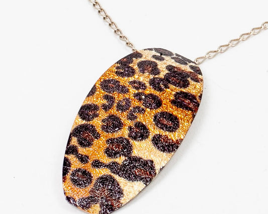 Leopard Print Pendant