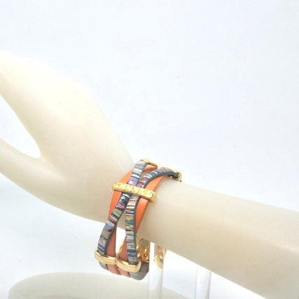 Multi-colour Leather Bracelets
