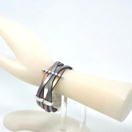 Multi-colour Leather Bracelets