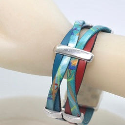 Multi-colour Leather Bracelets