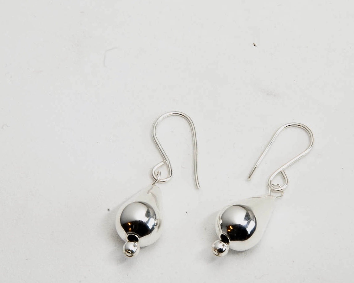 Sterling Silver Tear Drop Earrings