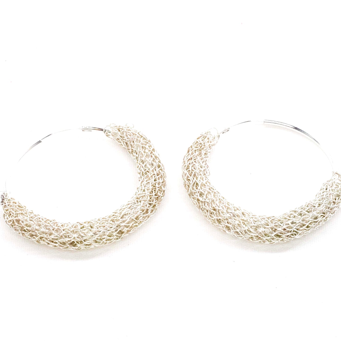 Textured Hoop Earrings