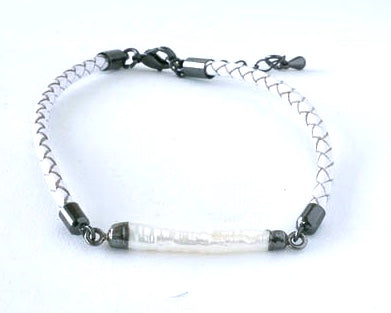 Leather Layering Bracelet