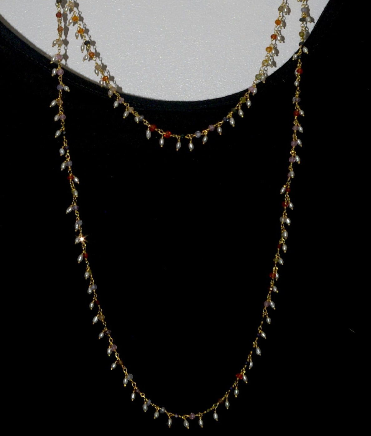 Elegant Pearl Drop Necklace