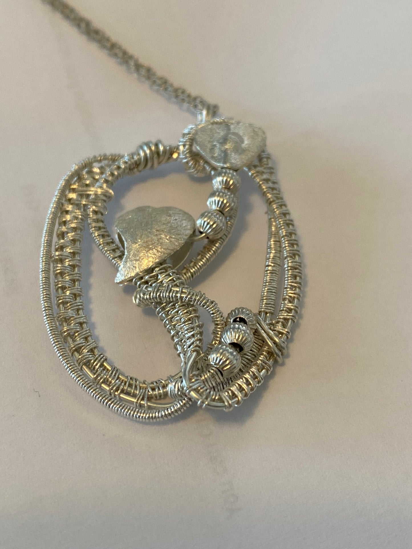 Woven Heart Pendant