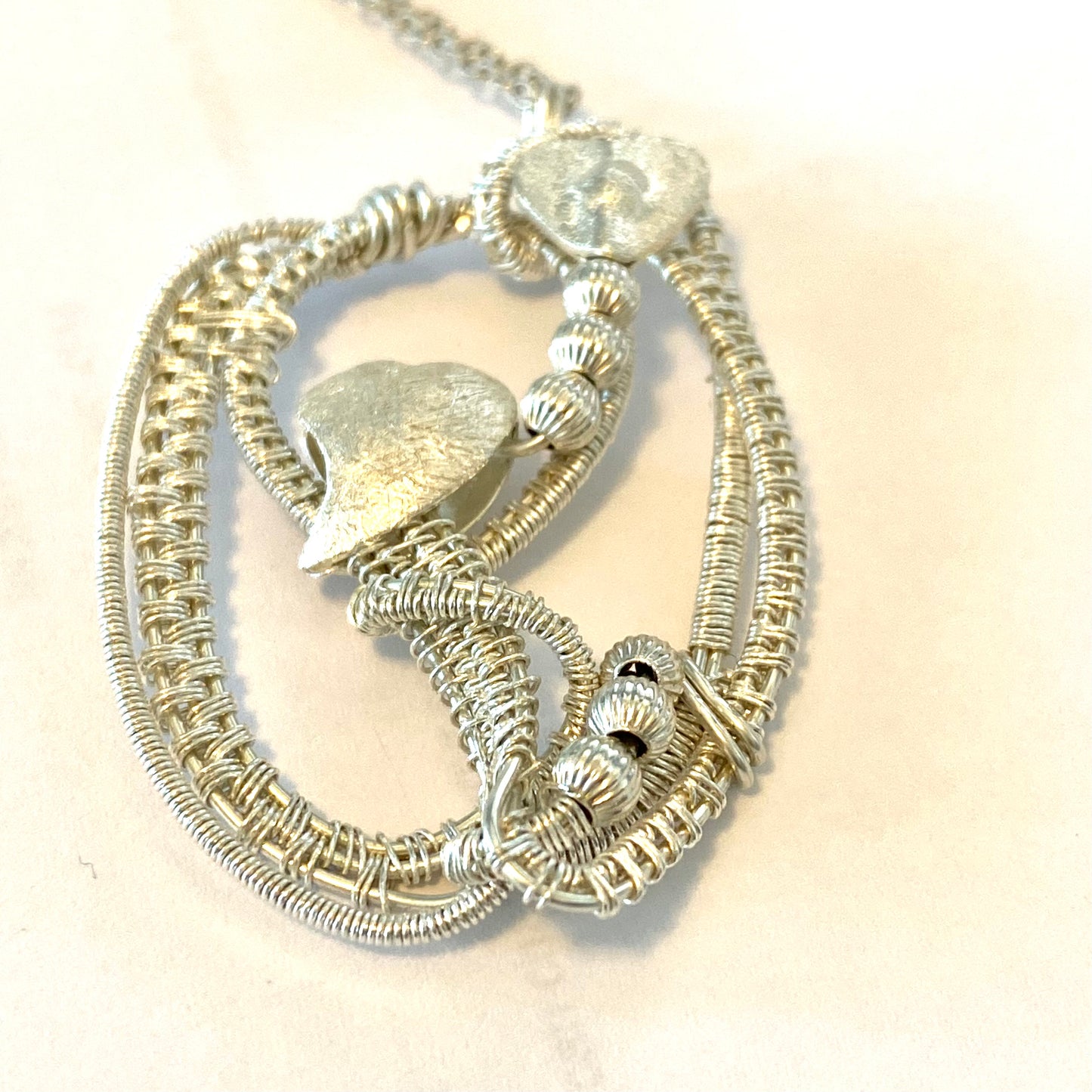 Woven Heart Pendant