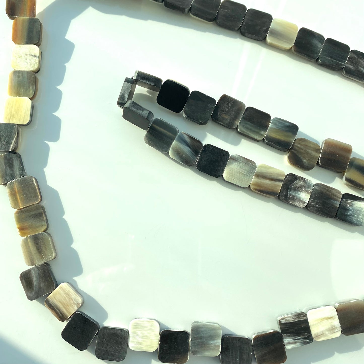 Shades of Horn Necklace