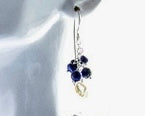 Lapis and Pearl Earrings