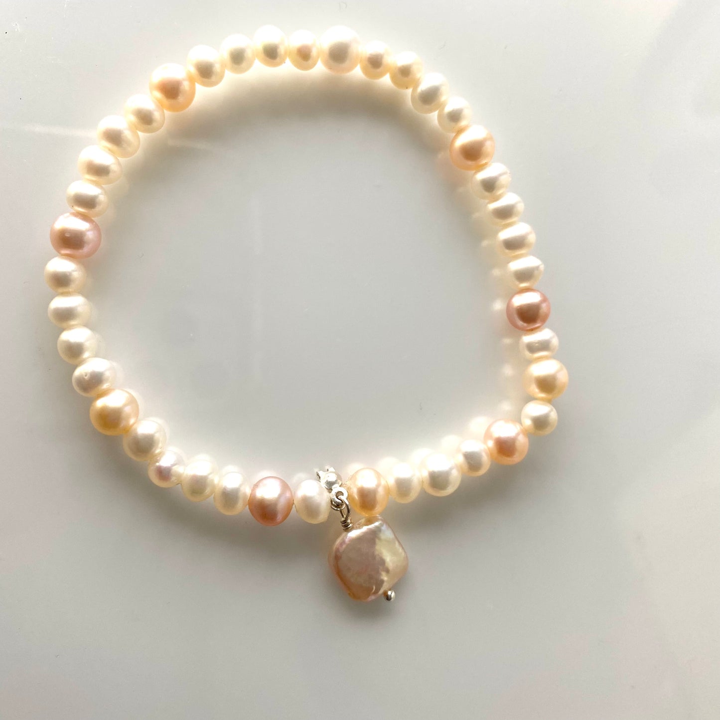 Freshwater Pearl Stretch Bracelets