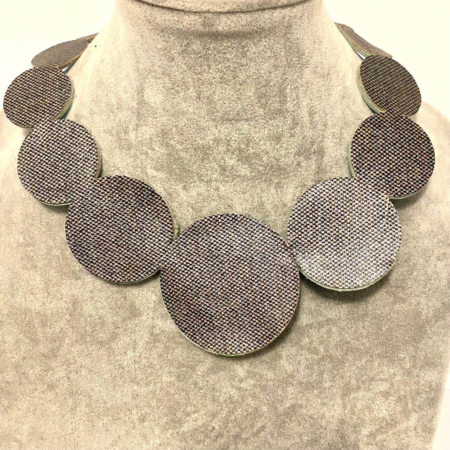 Statement Leather Necklace