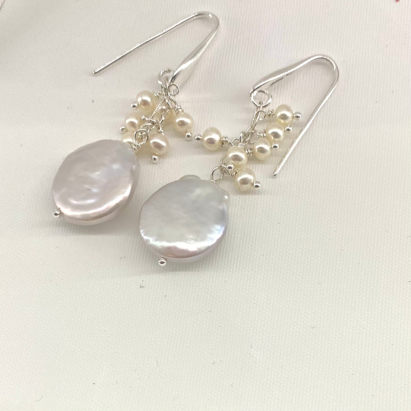 Timeless Coin Pearl Earrings