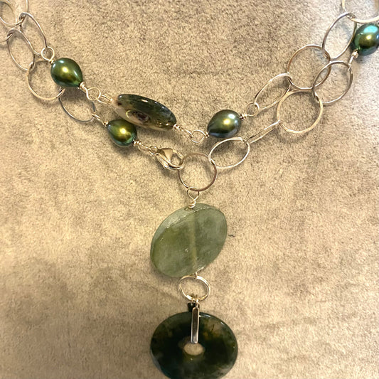 Jade and Jasper Necklace