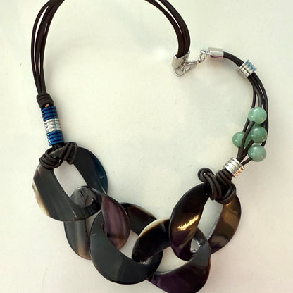 Midnight Links Necklace