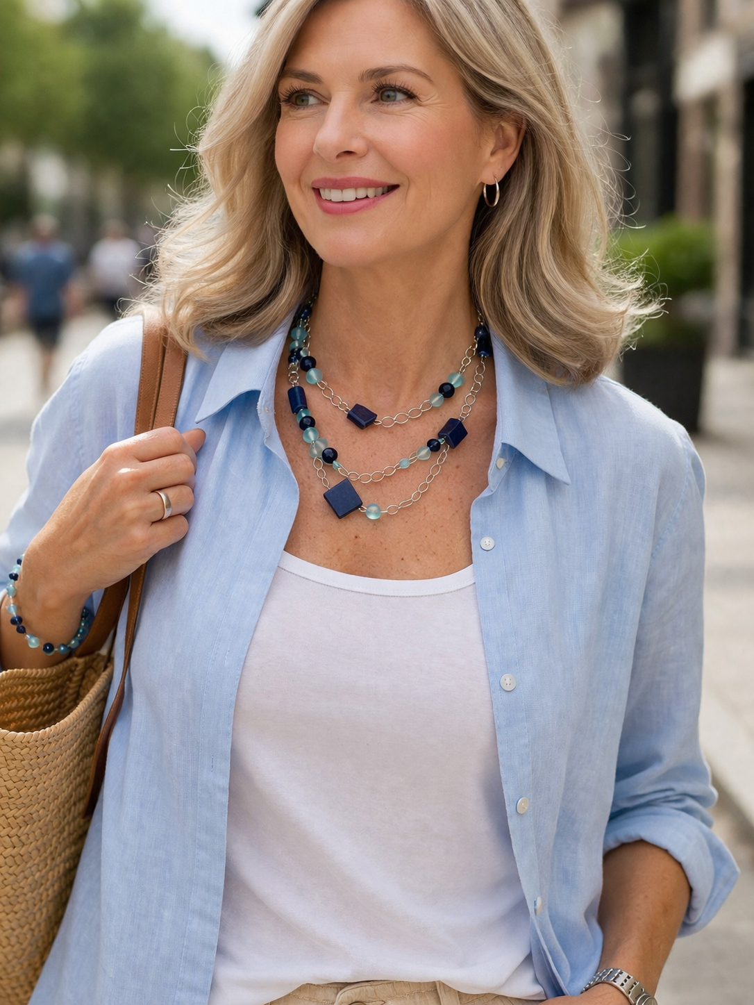 Mediterranean Blue Necklace