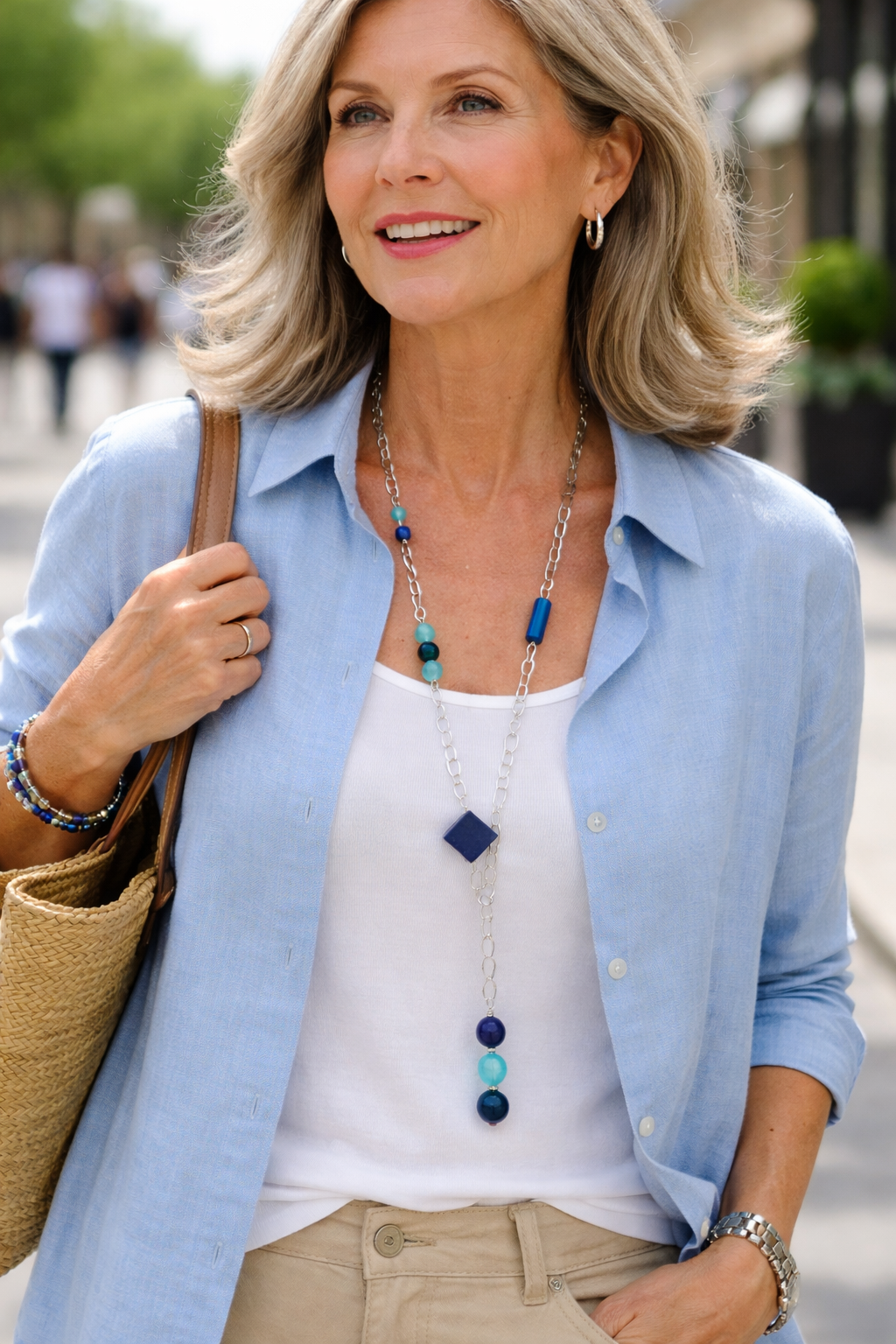 Mediterranean Blue Necklace