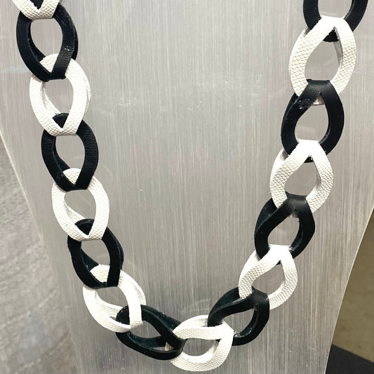 Leather Chain Link