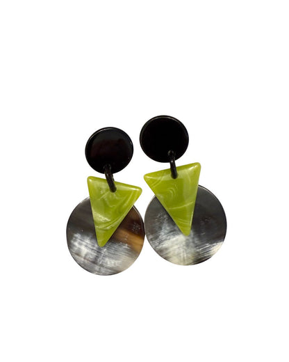 Crescent Drops Earrings