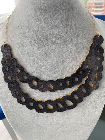 Leather Chain Necklace