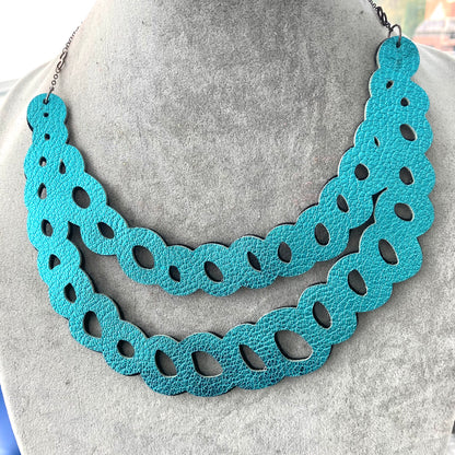 Leather Chain Necklace